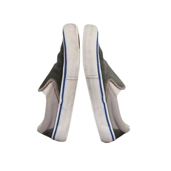 Vans Shoes Mens 7 Sneaker OG Slip On 59 Suede Canvas Skate Casual Ultracush Gray - Picture 7 of 14